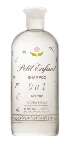 PETIT ENFANT SHAMPOO NEUTRO DE 0 A 1 X 500 ML.